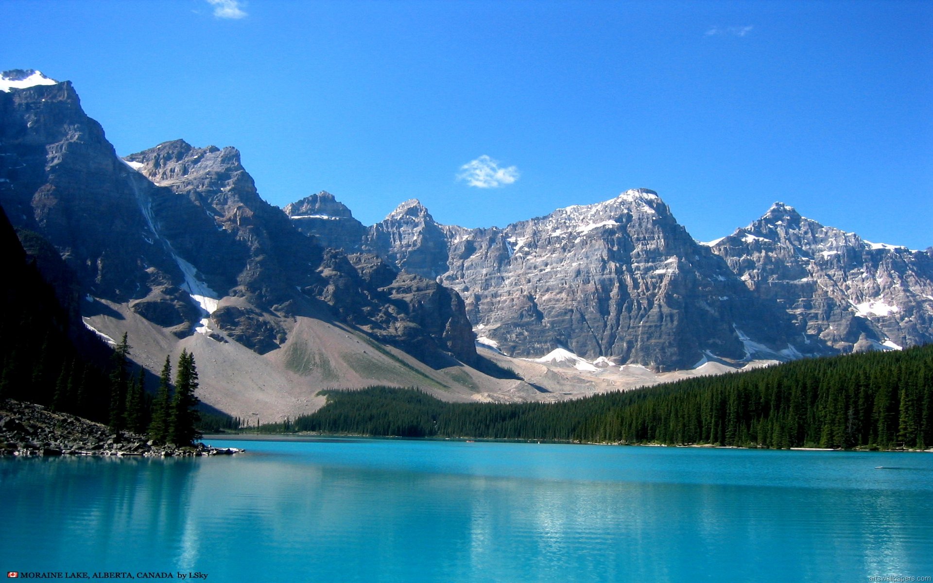 Mountain And Lake Wallpaper