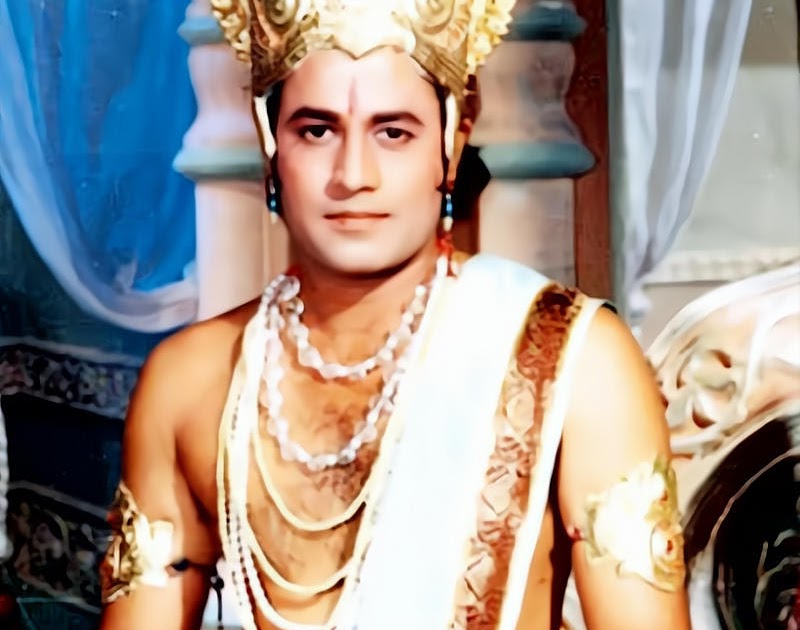 Arun Govil As Shri Ram HD Mobile Wallpaper
