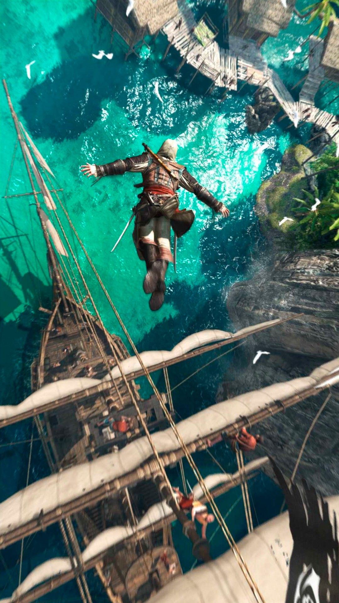 Assassins Creed Black Flag Artwork Fantasy Wallpaper