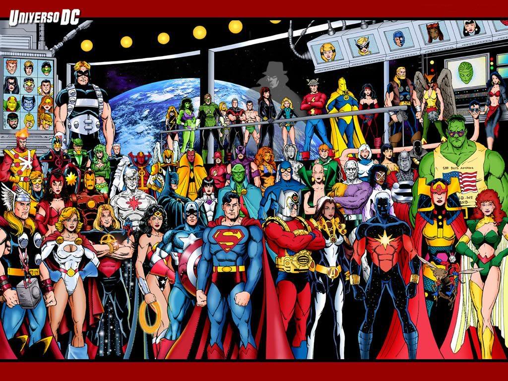 Submundo HQ POSTER Parte 8 Marvel DC Alex Ross Super Heris