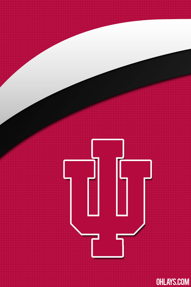Indiana Hoosiers iPhone Wallpaper Ohlays