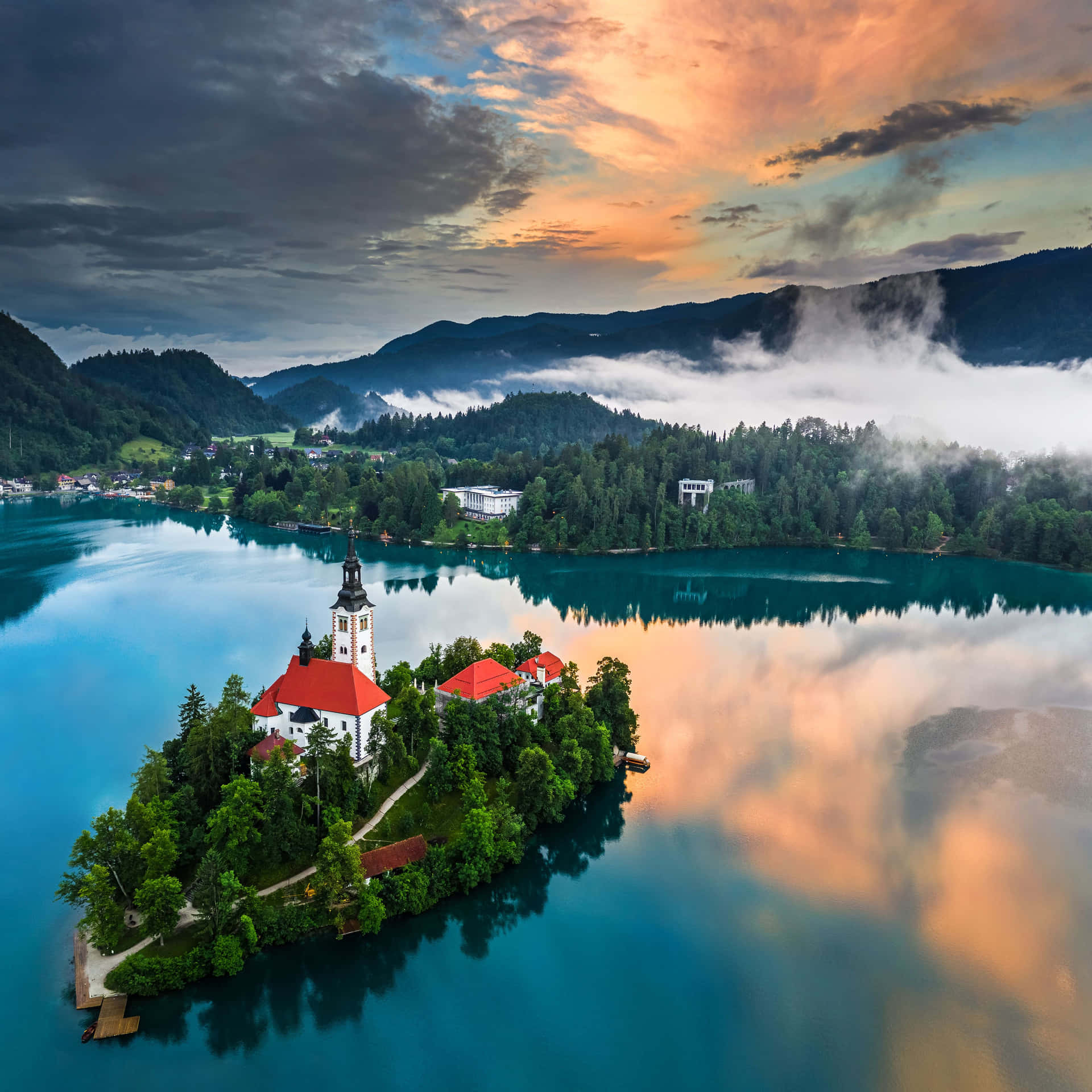 Lake Bled Wallpaper
