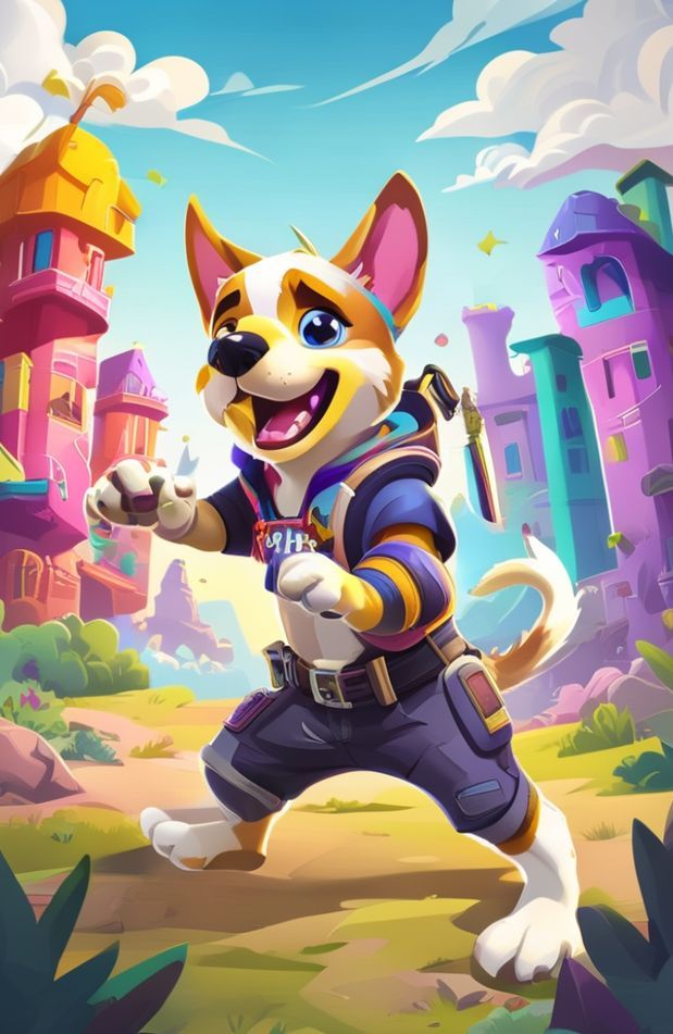 Doggo Fortnite Wallpaper