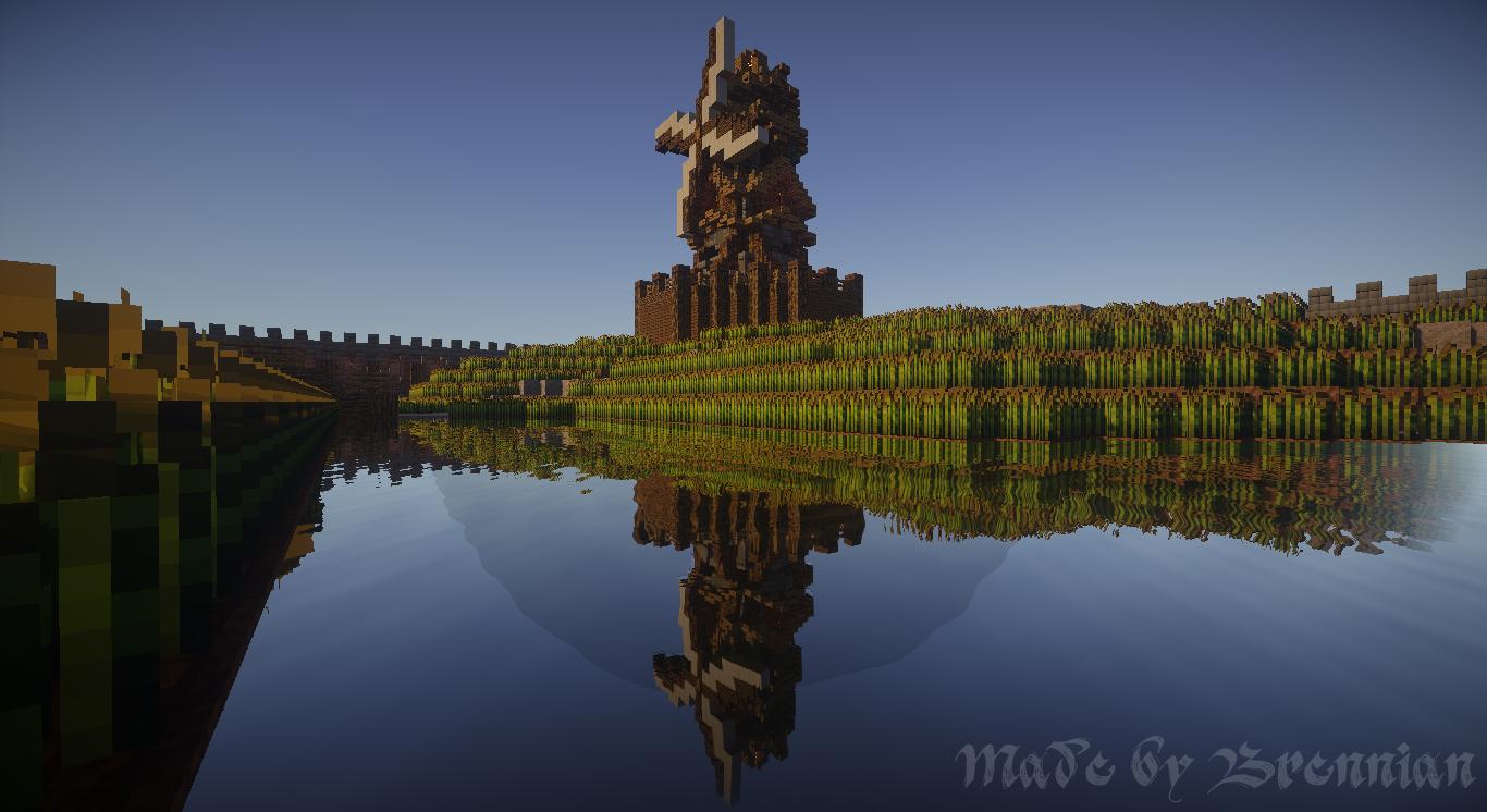 Minecraft Background Shaders Background
