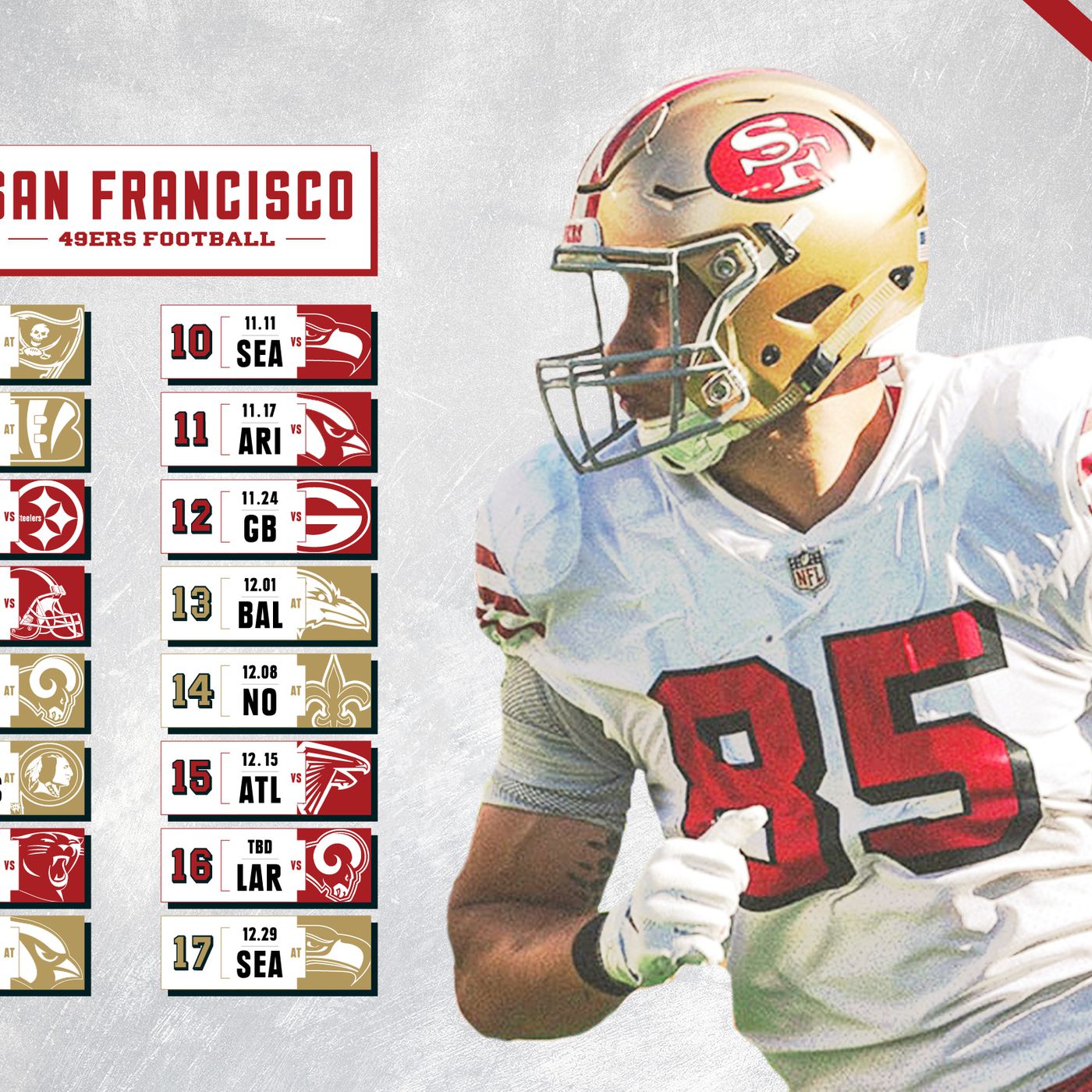 🔥 Free Download 49ers Schedule Wallpaper Niners Nation by lthompson92 WallpaperSafari