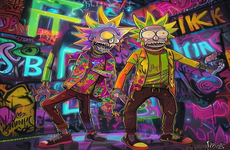 Supreme Rick And Morty Wallpaper