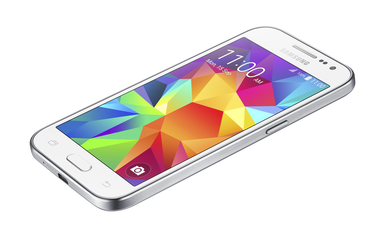 Samsung Galaxy Core Prime SM G360H with 45 inch PLS display 5MP