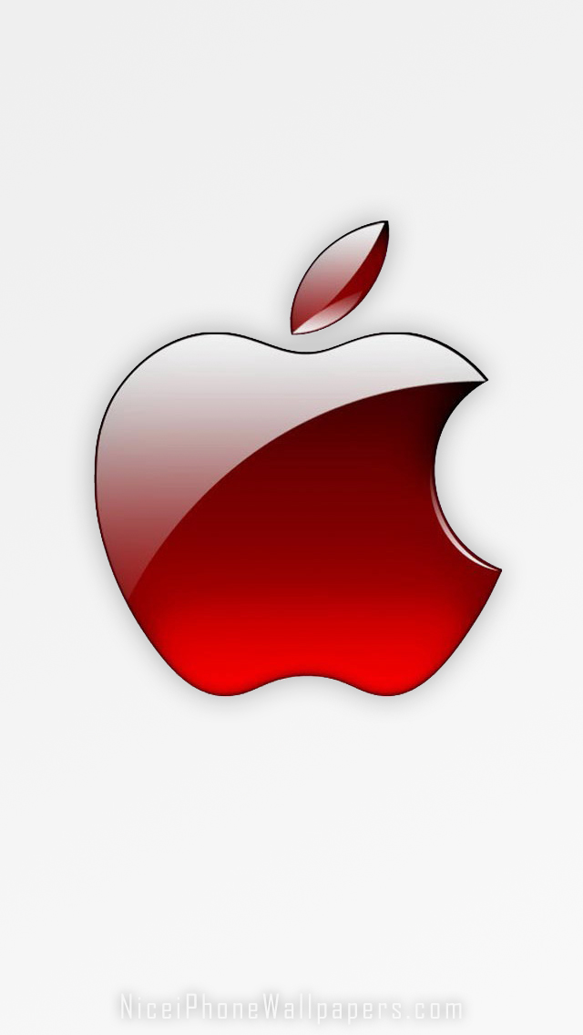 71+ Red Apple Logo Wallpaper on WallpaperSafari