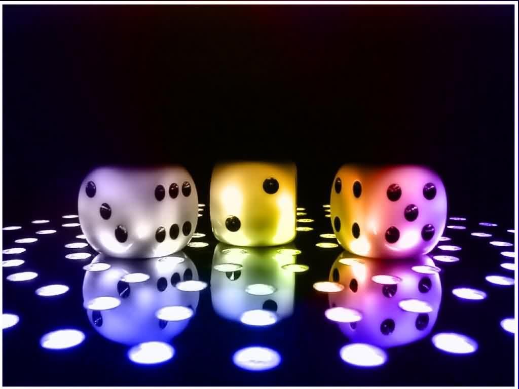 3D Colorful Dice Design Colorful Background Wallpapers Colorful