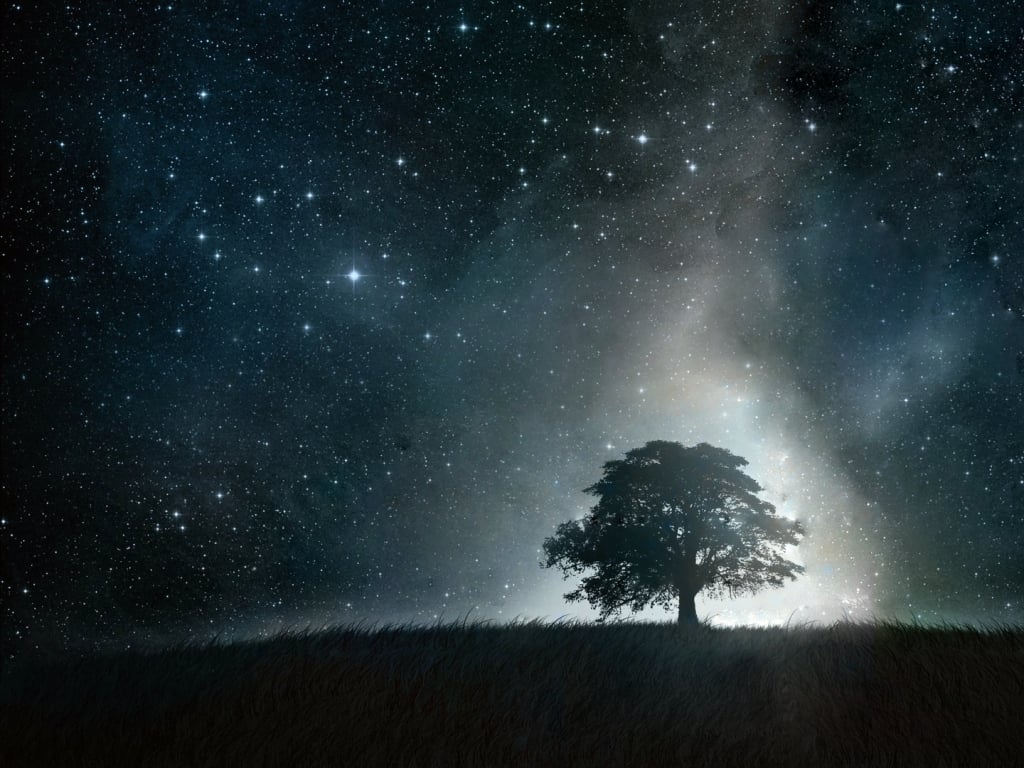 Beautiful Night Sky wallpaperWallpaper Background