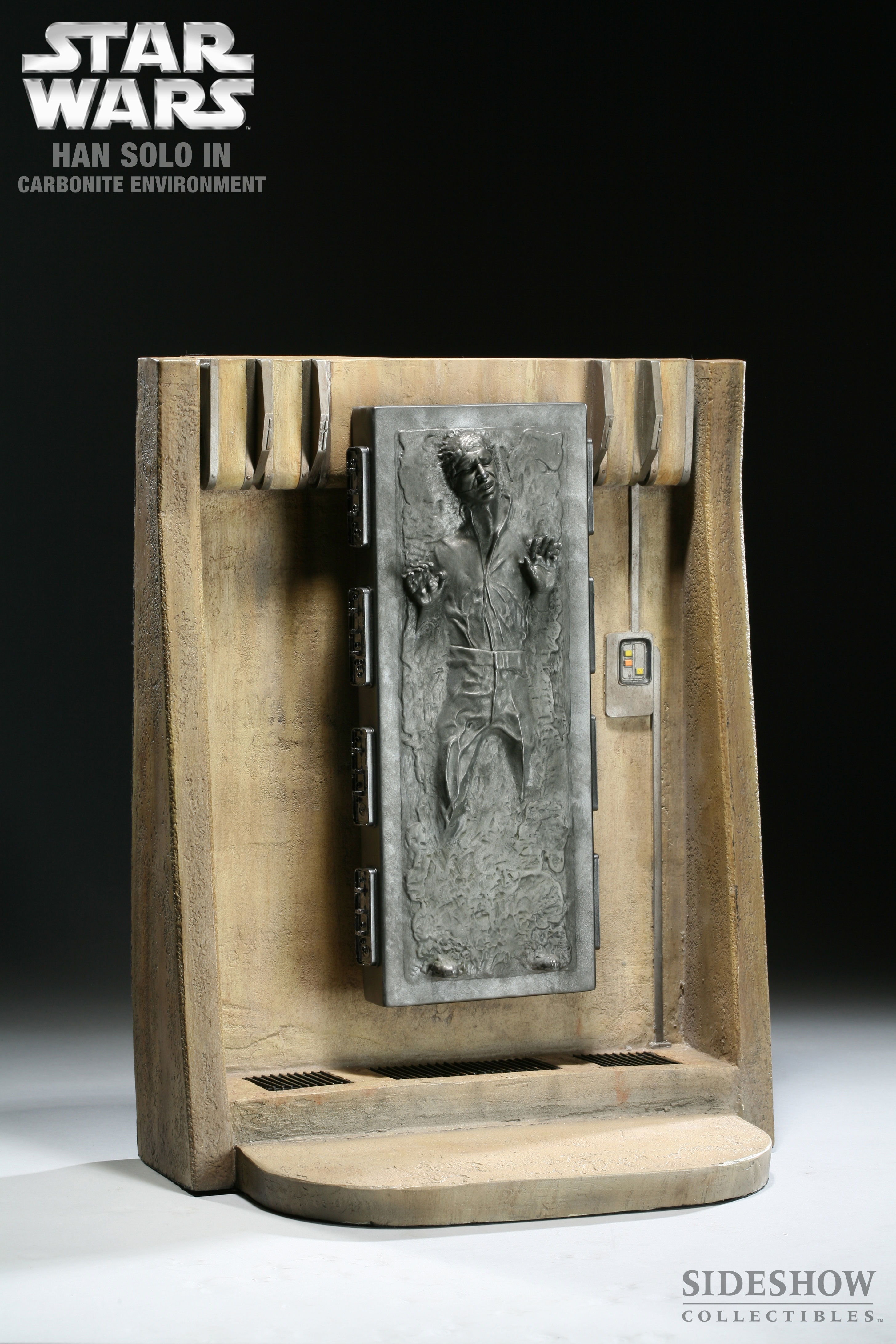 Star Wars Han Solo In Carbonite Figure Sideshow Collectibles