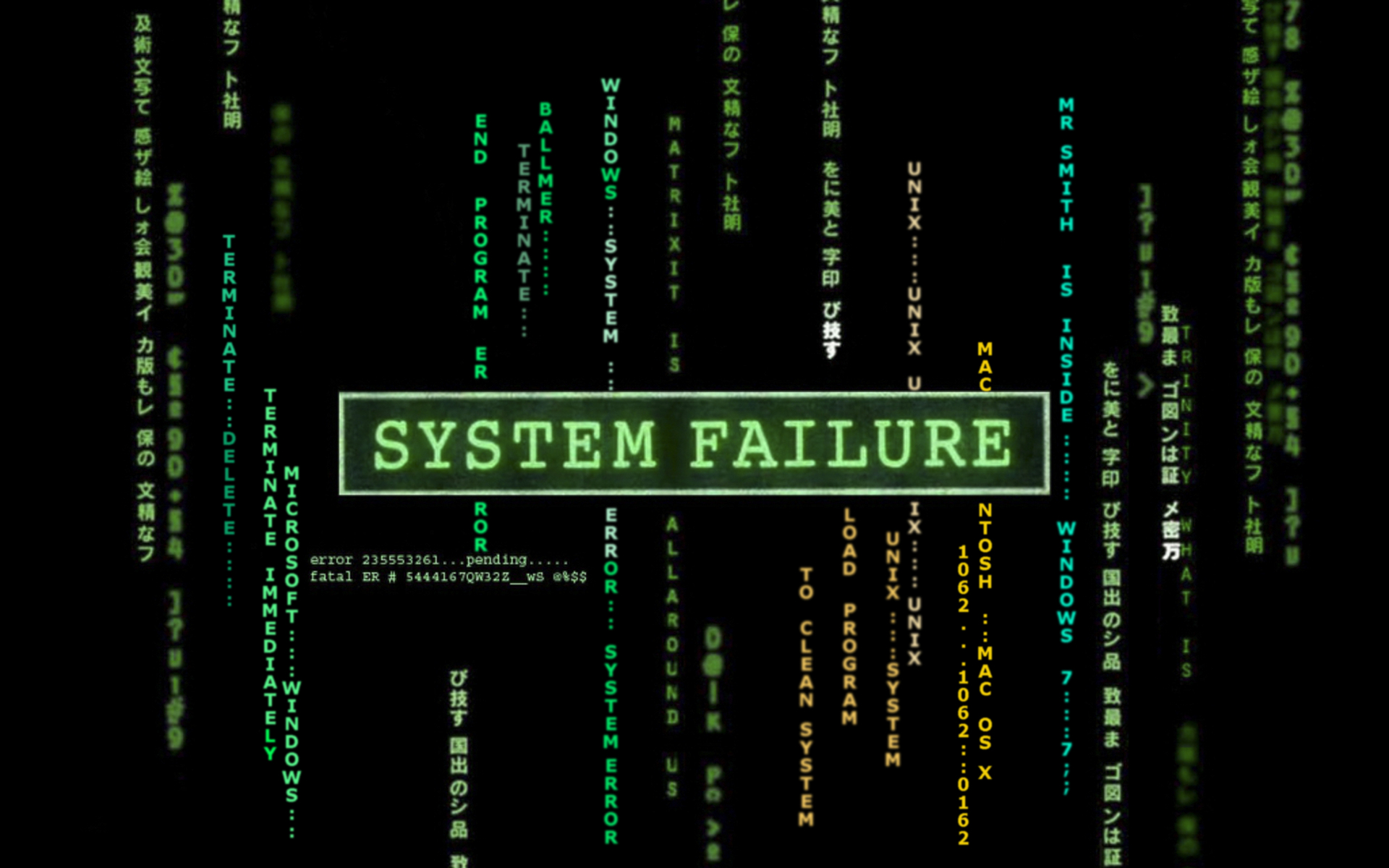 System Failure Wallpaper Myspace Background