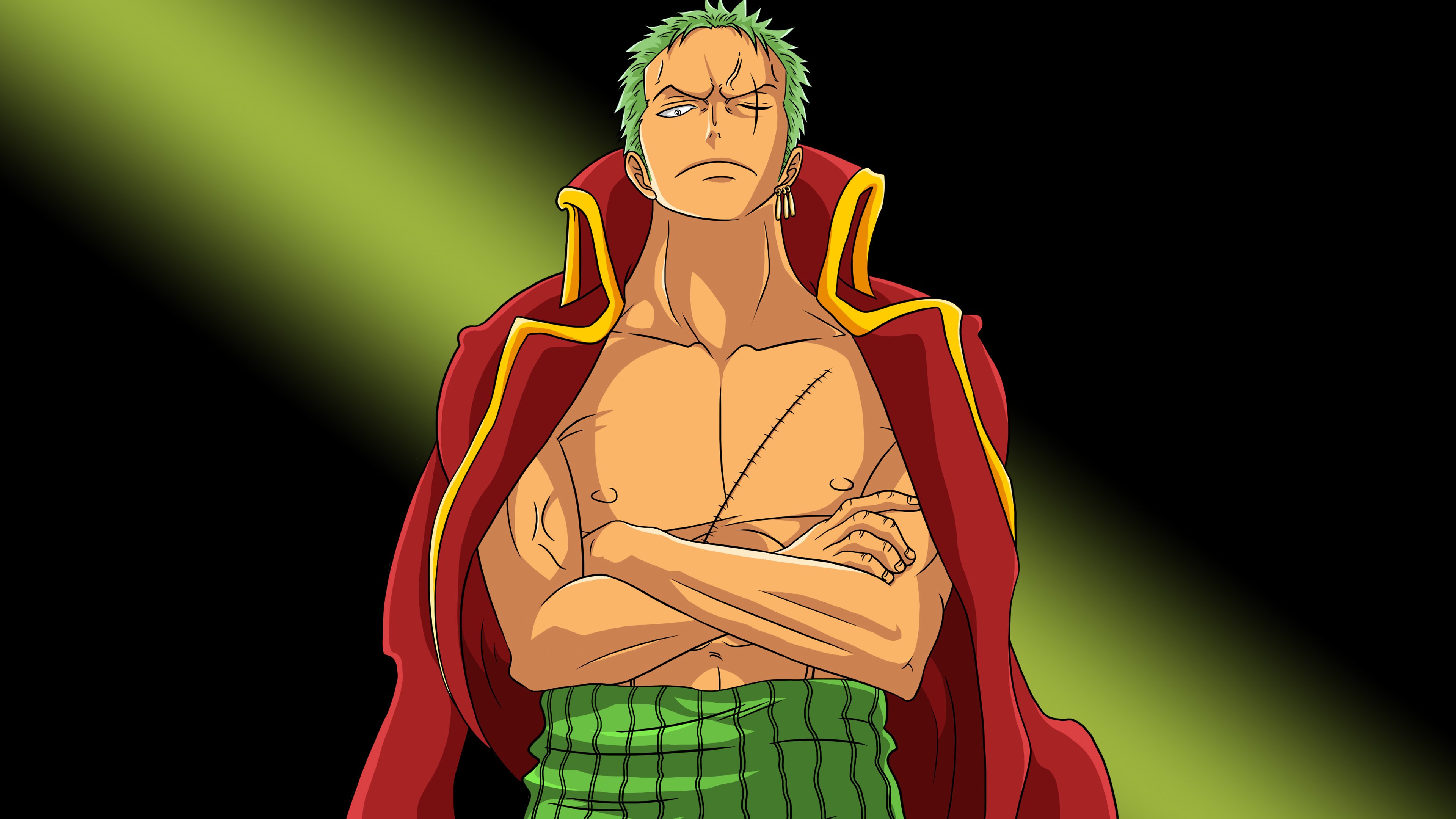 Roronoa Zoro 4k Ultra HD Anime Wallpaper