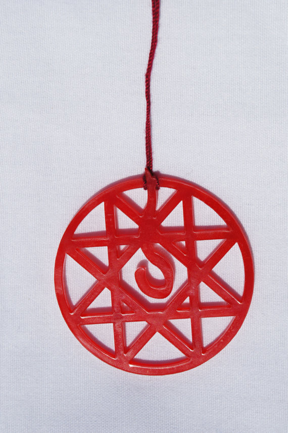 Acrylic Ornament Al S Blood Seal From Fullmetal By Akicafe On