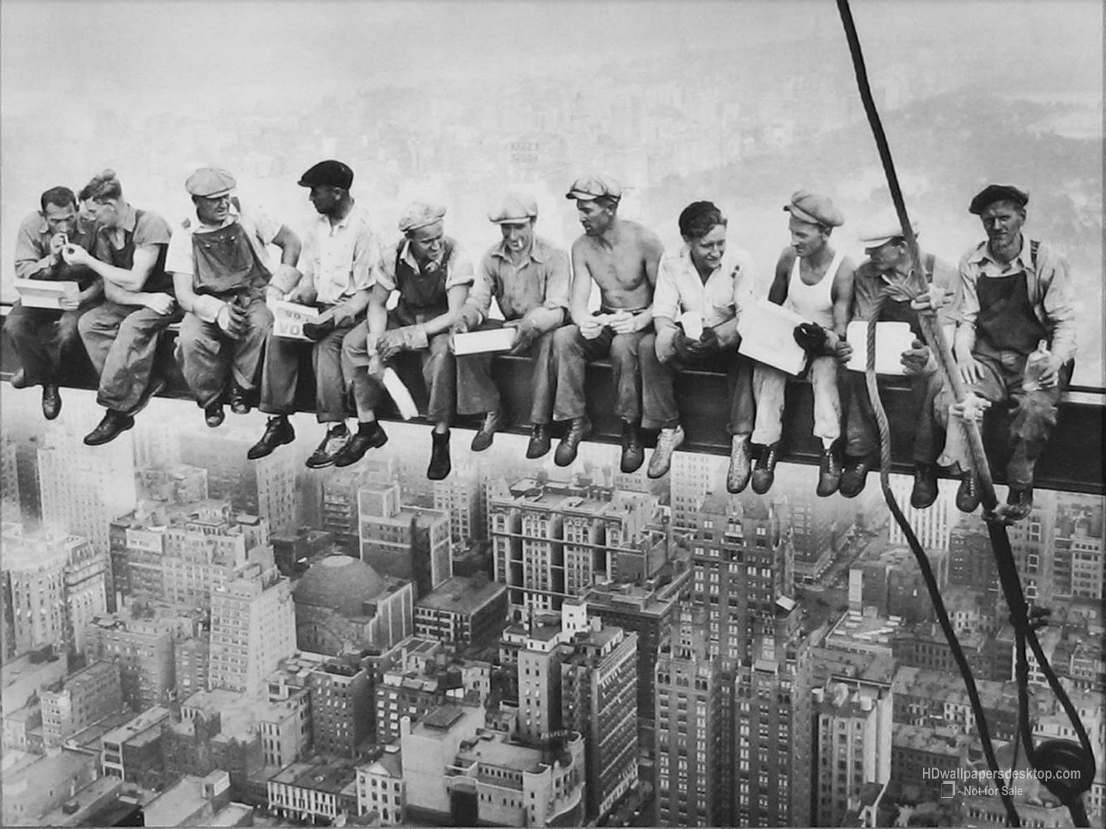 Lunch Atop A Skyscraper C Poster Charles Ebbets