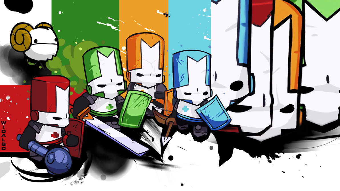 Castle Crashers Color By Widalgo