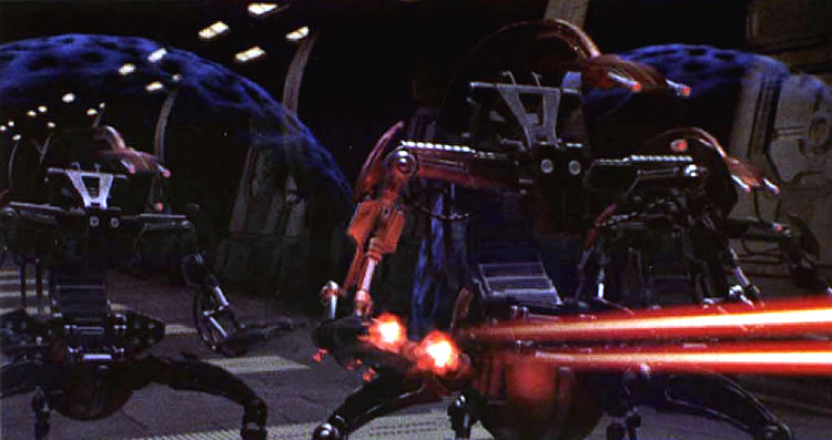 Droidekas Using Deflector Shields Star Wars Droids Wallpaper Image