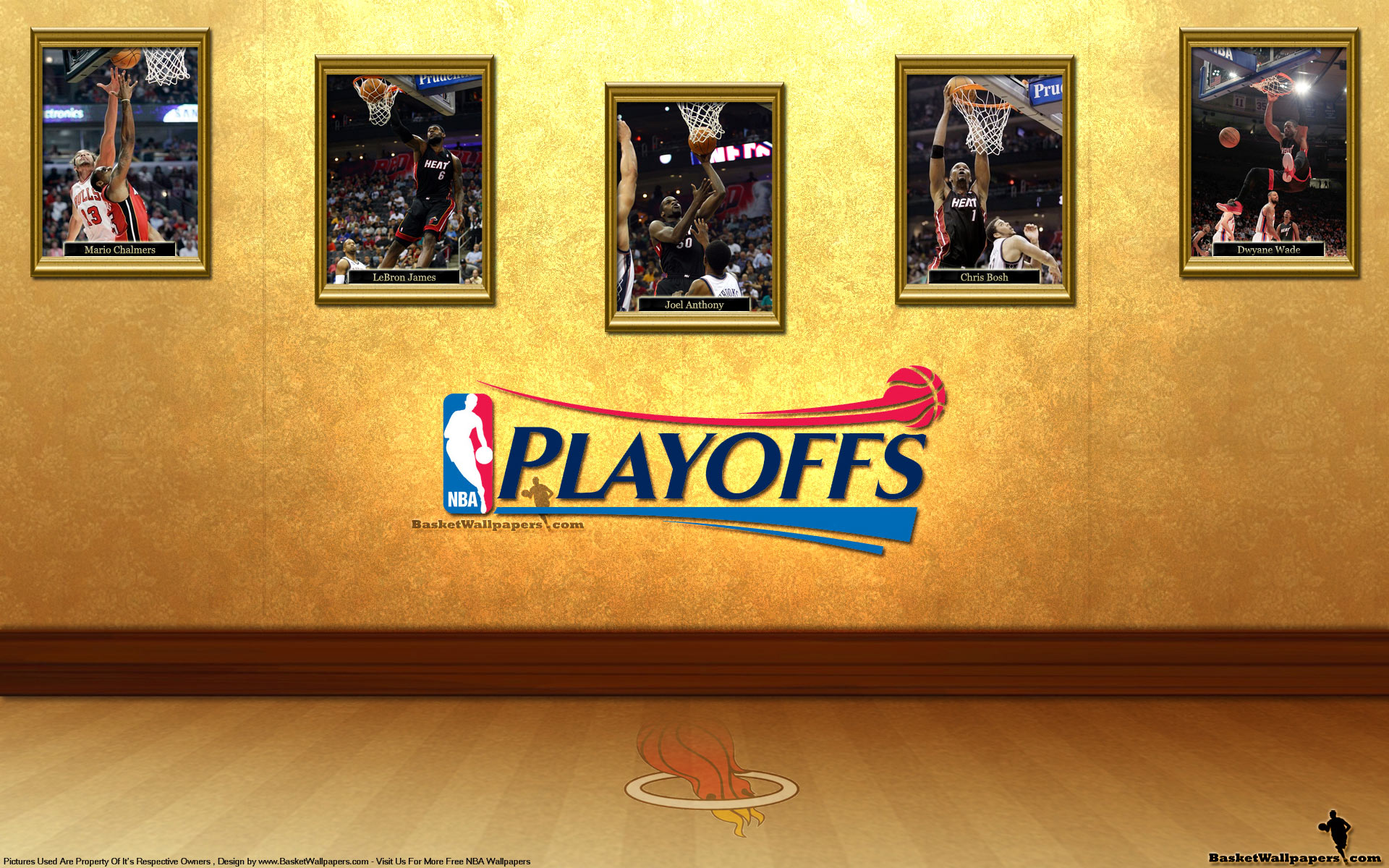 Miami Heat See You In Playoffs Wallpaper Basketball