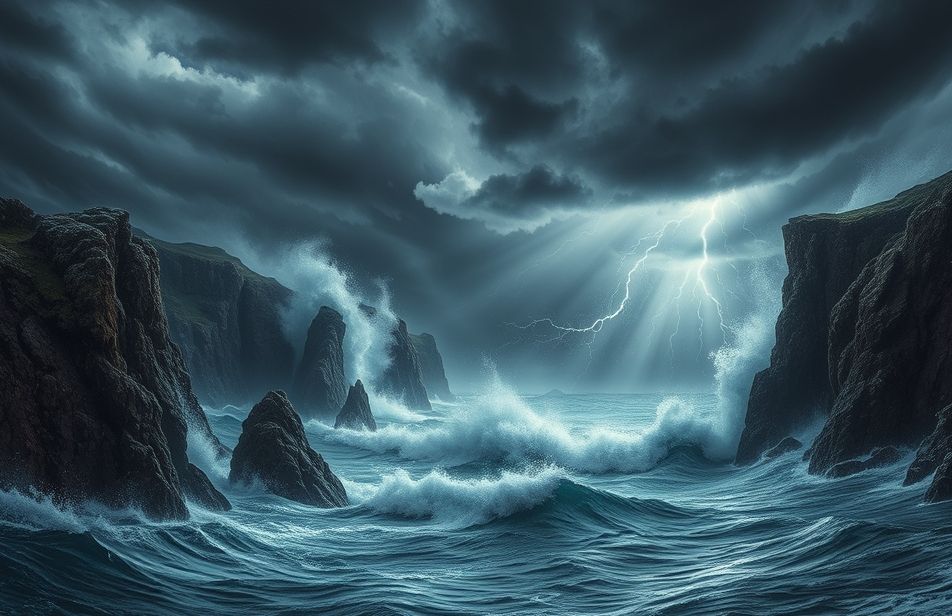 Stormy Ocean Wallpaper