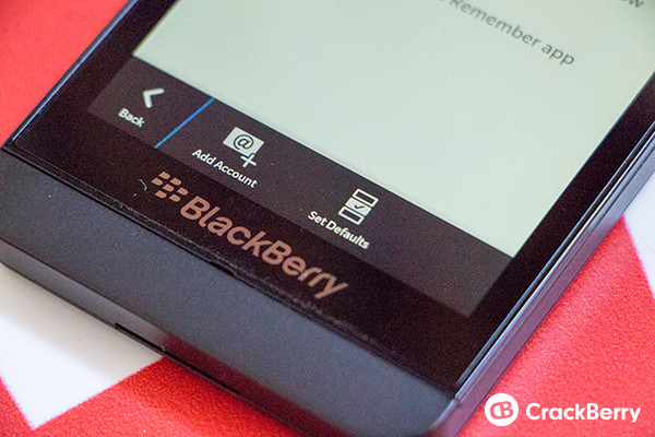 How To Set The Default Accounts On Blackberry Crackberry