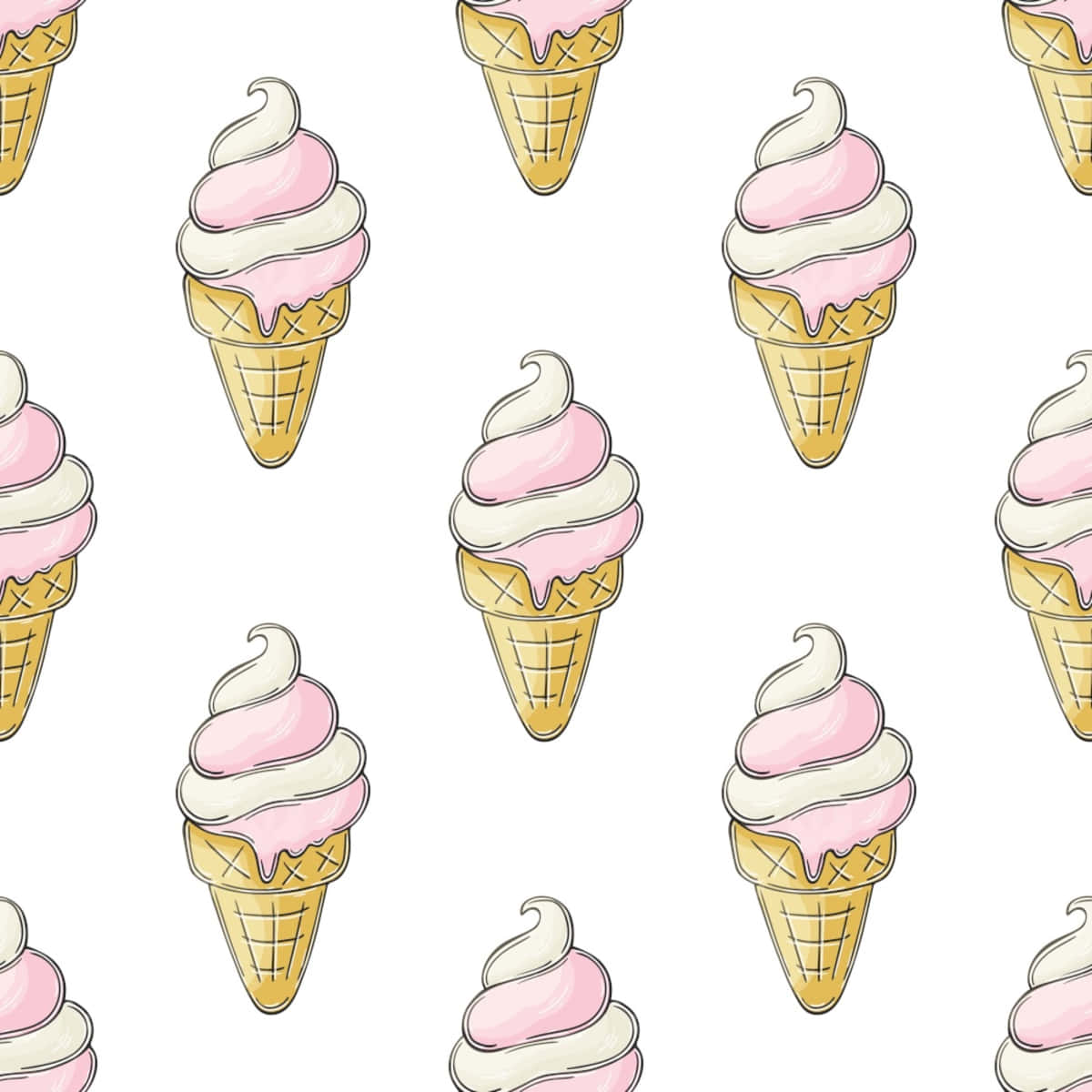 Pink And White Wallpaper