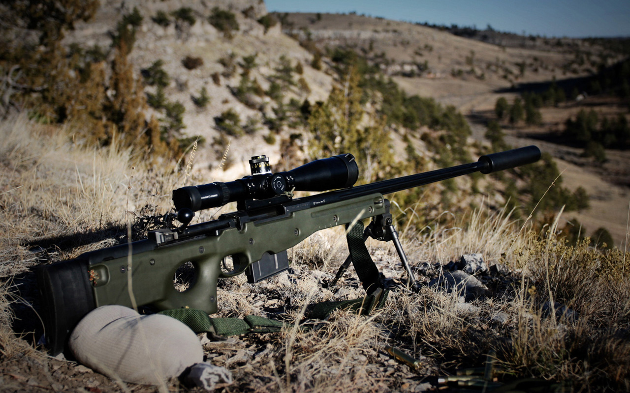 L96A1 sniper rifle Wallpapers HD Wallpaper Downloads