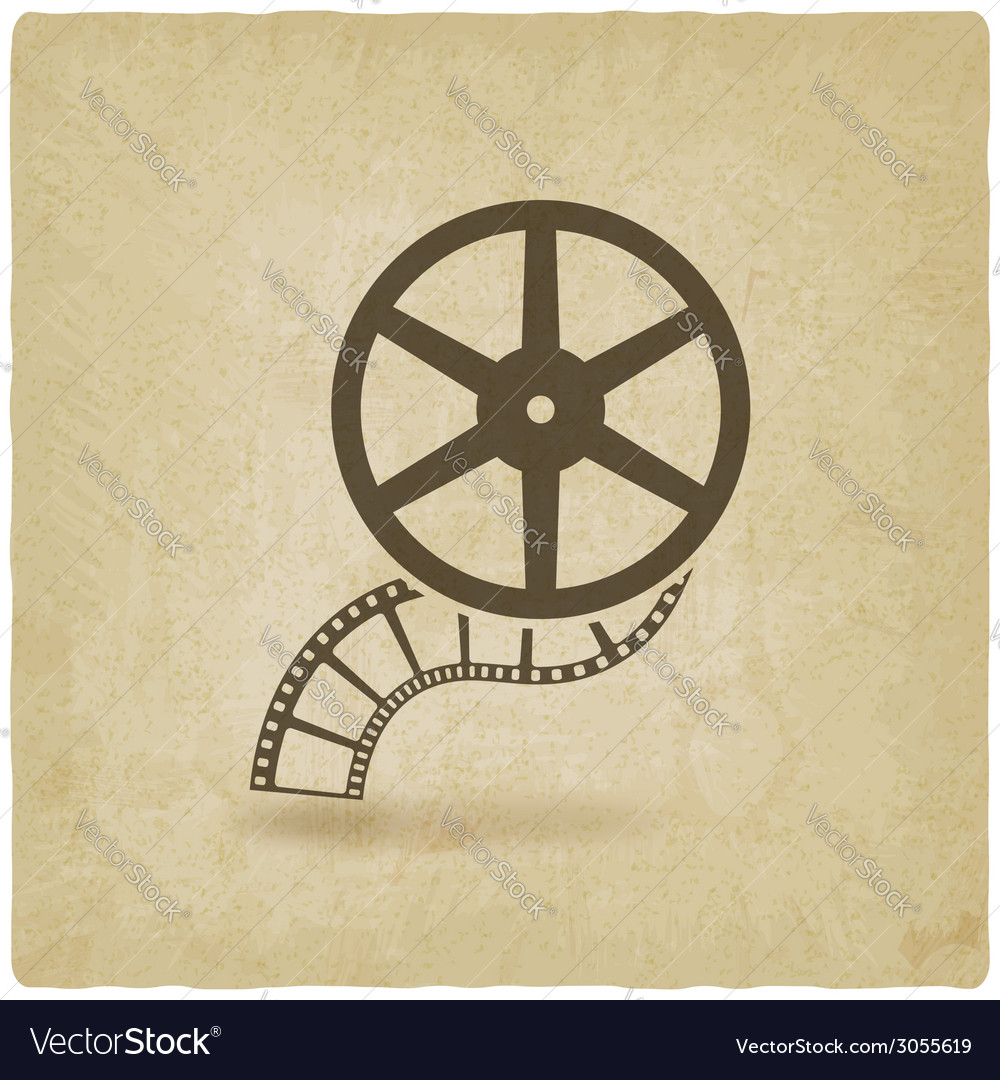 Film Roll Old Background Royalty Vector Image