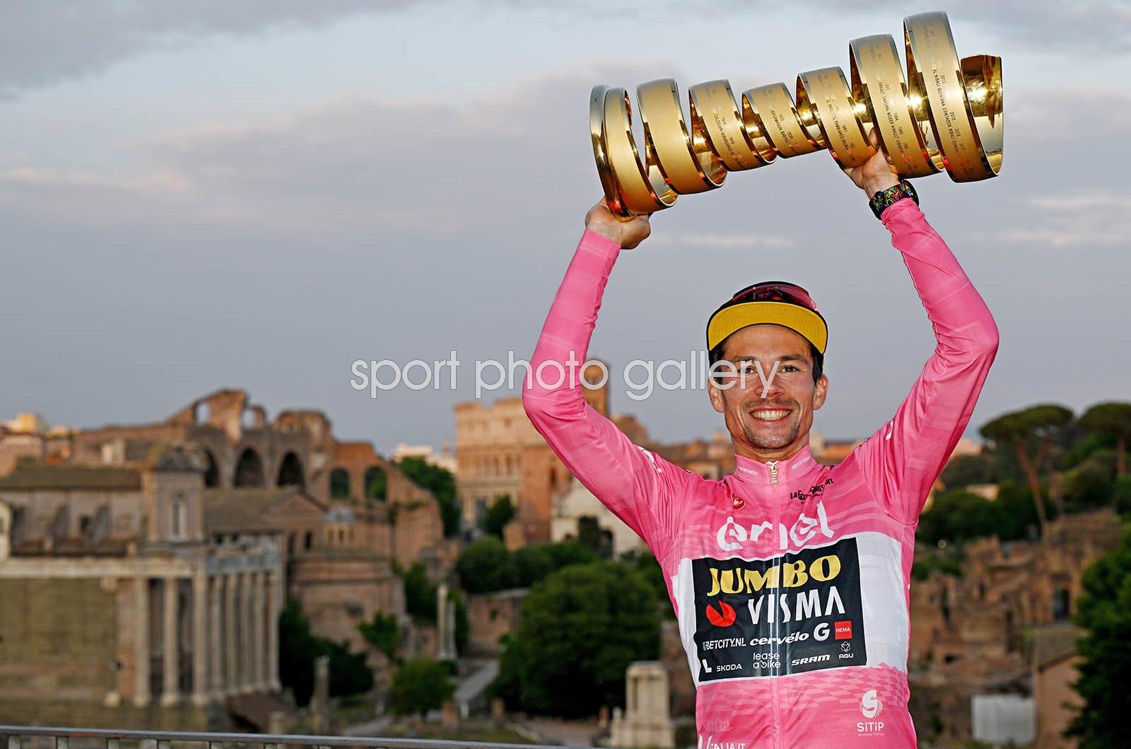 Primoz Roglic Giro D Italia Winner Rome Image Cycling Posters