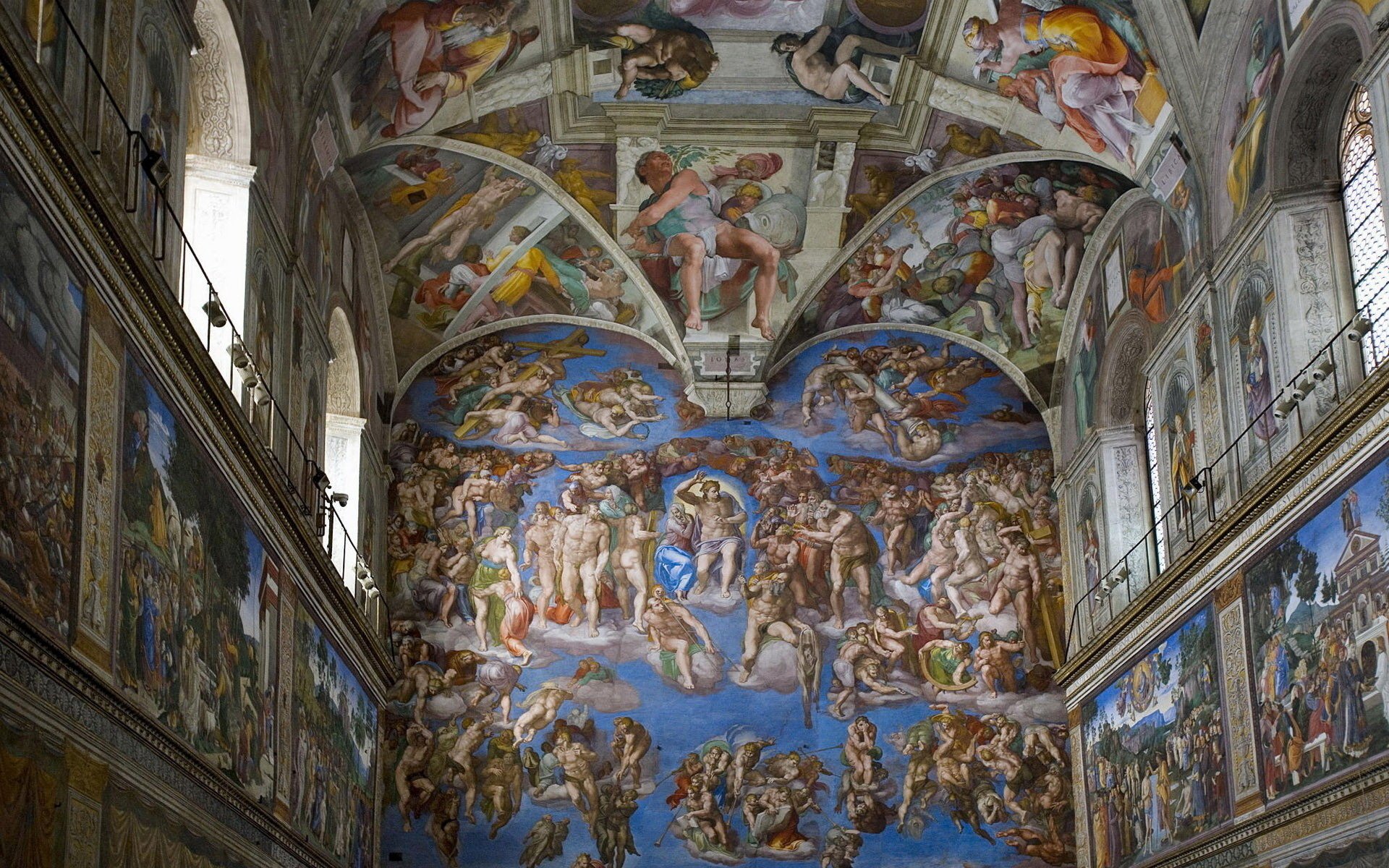 Sistine Chapel HD Wallpaper Background Image