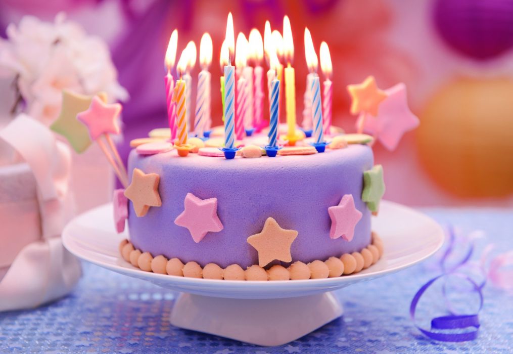 Tarta Velas Cumpleay Wallpaper