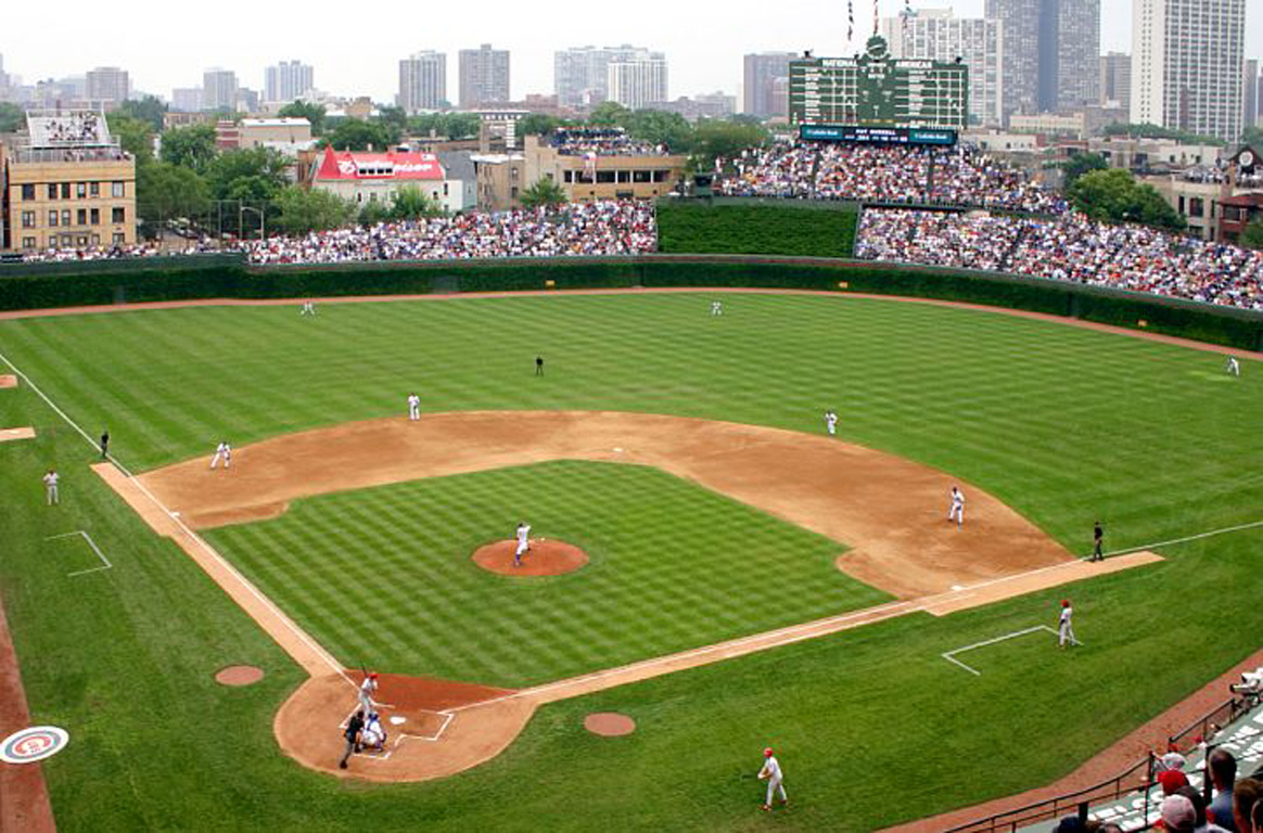 Oh To Be At Wrigley Bleacher