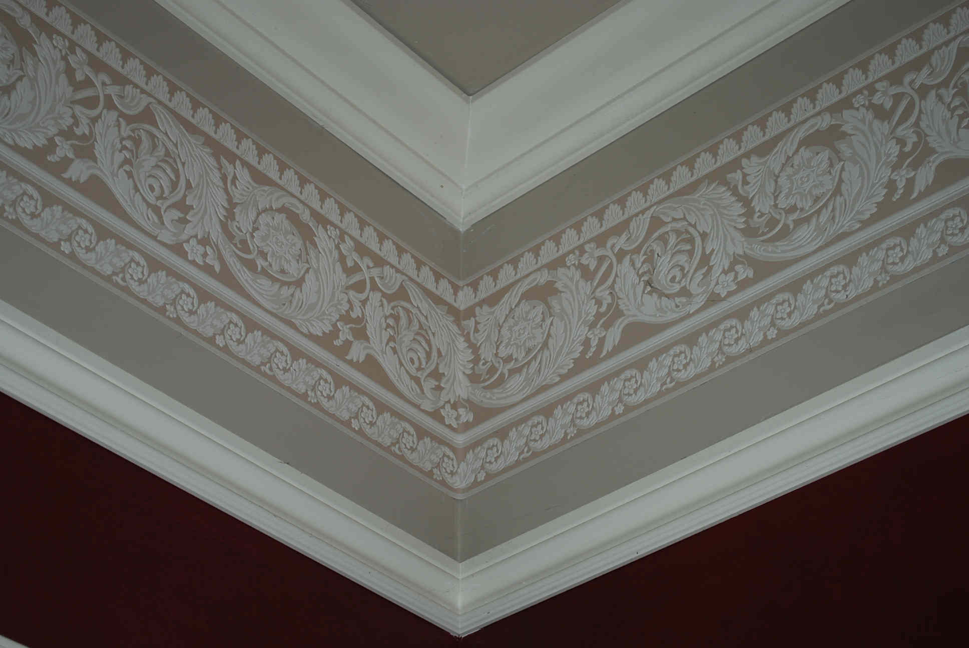 47 Wallpaper Ceiling Trim On Wallpapersafari