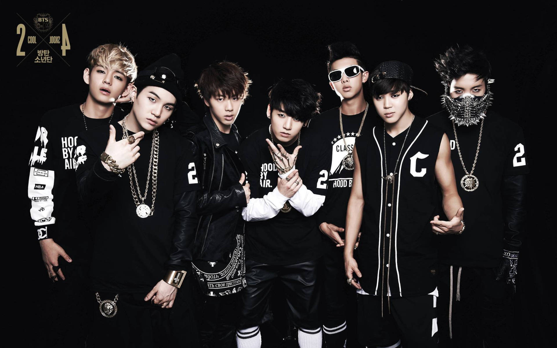 Bts Group Photo Wallpaper