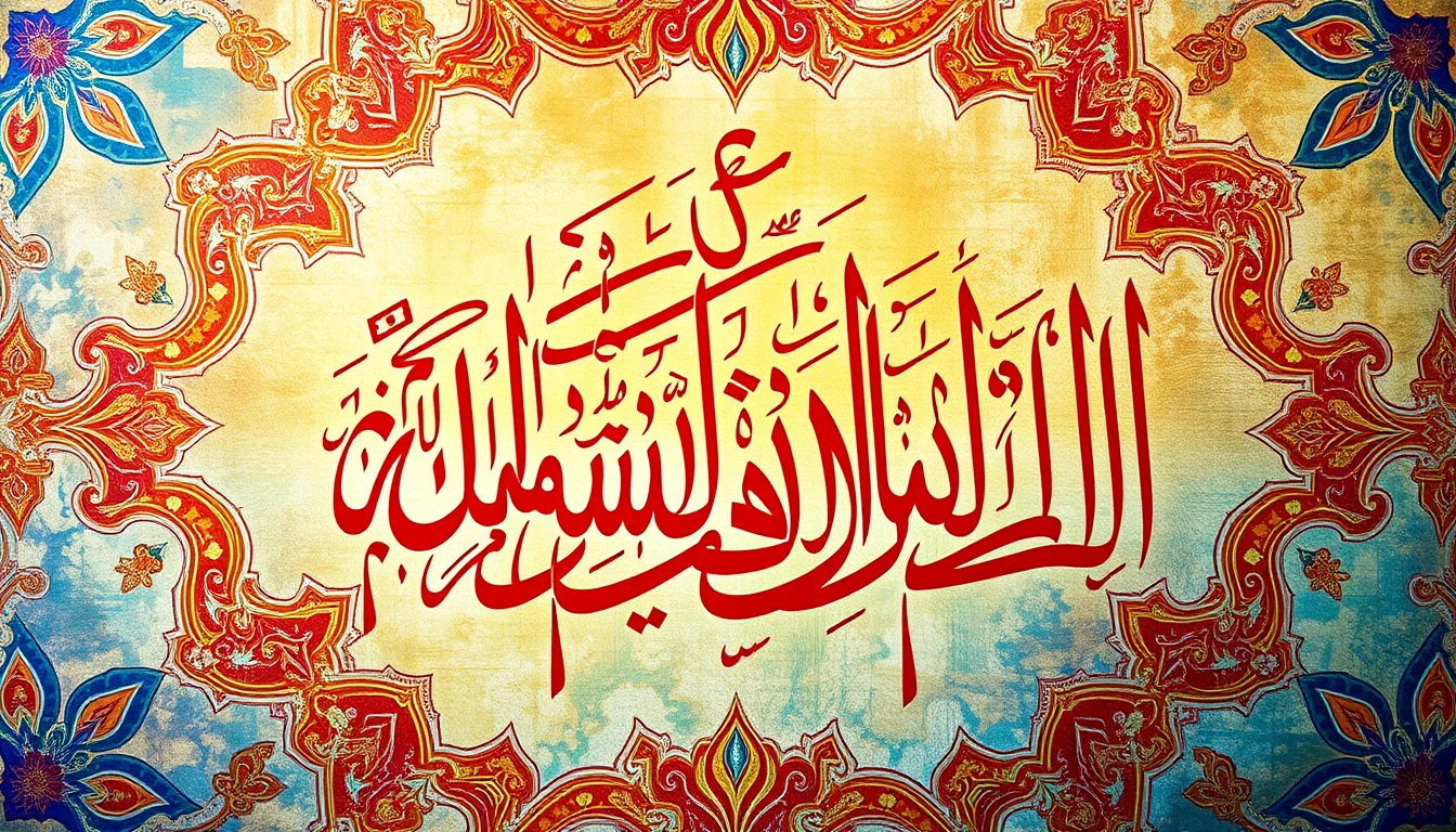 Islamic Calligraphy Wallpaper HD