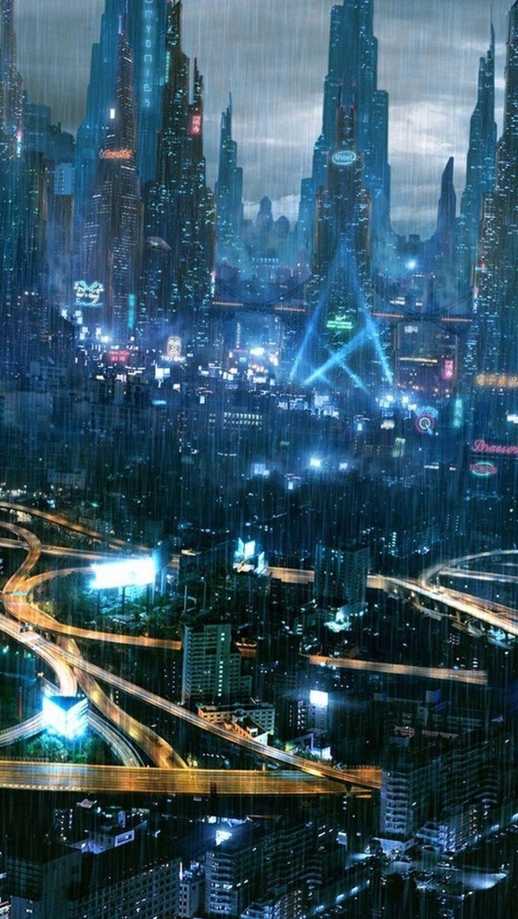 City Wallpaper 4k Phone is hd wallpapers backgrounds Sci fi