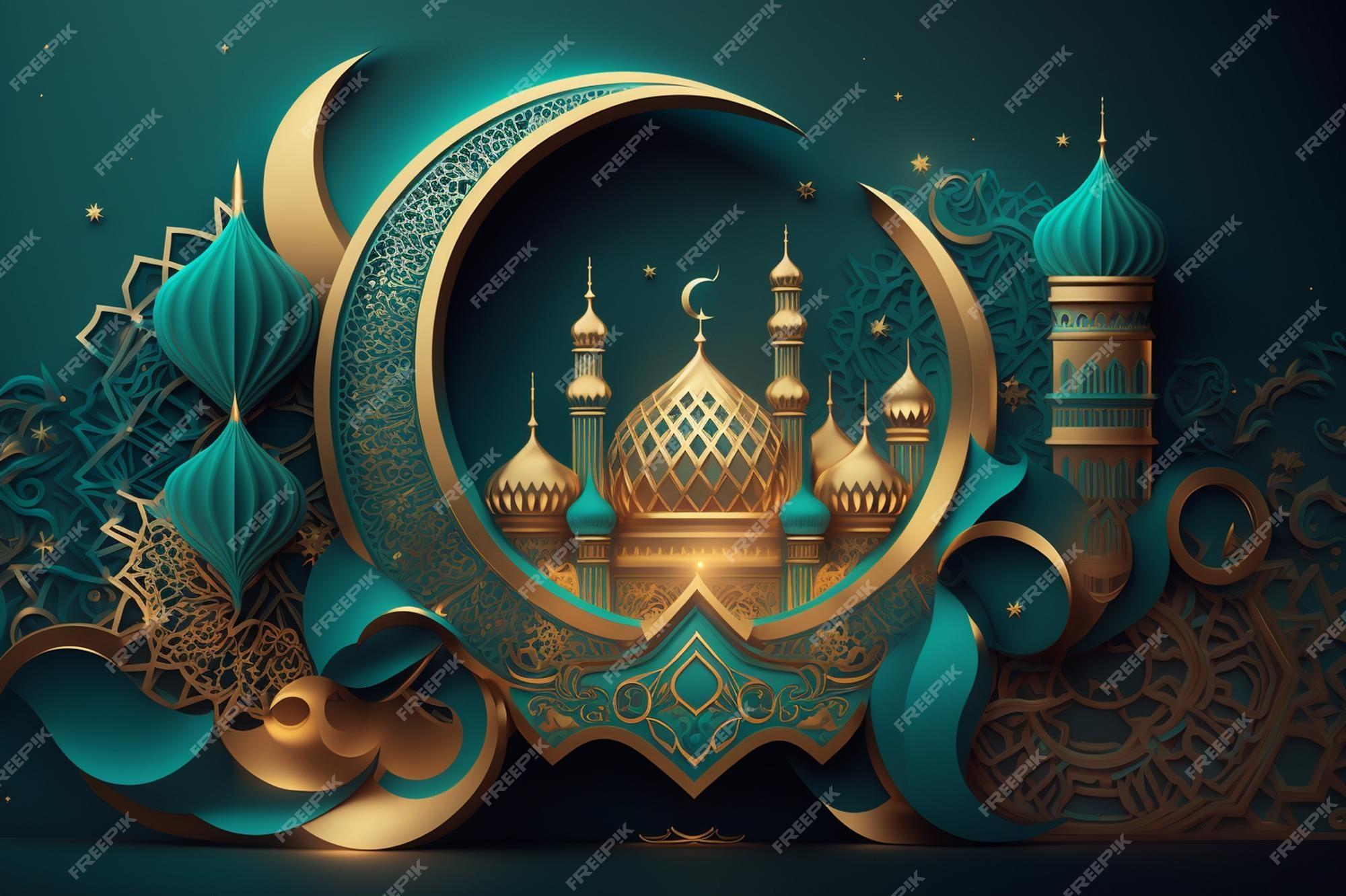 Premium Photo Ramadan Kareem Islamic Background