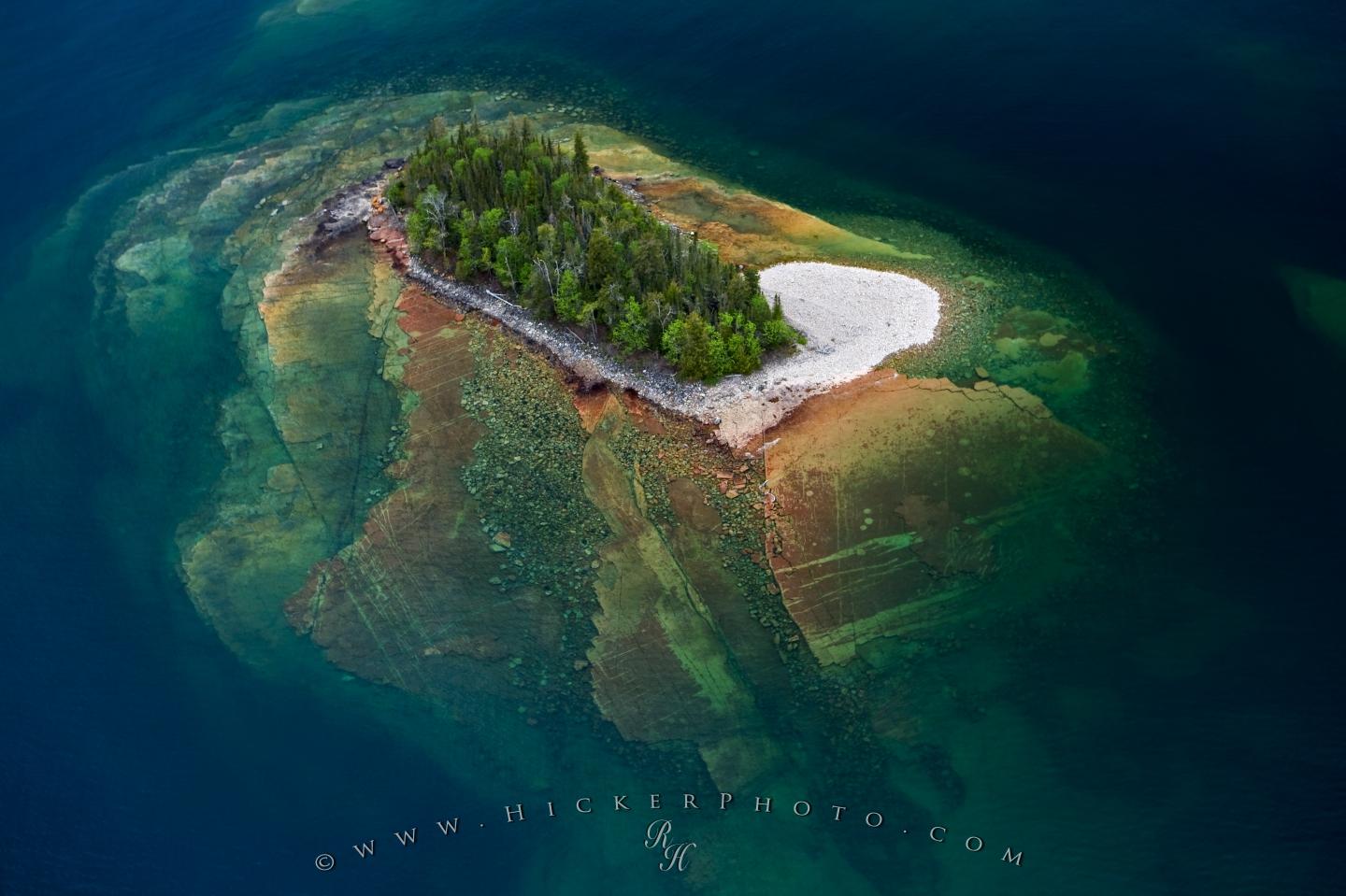Wallpaper Background Abstract Aerial Art Picture Lake Superior