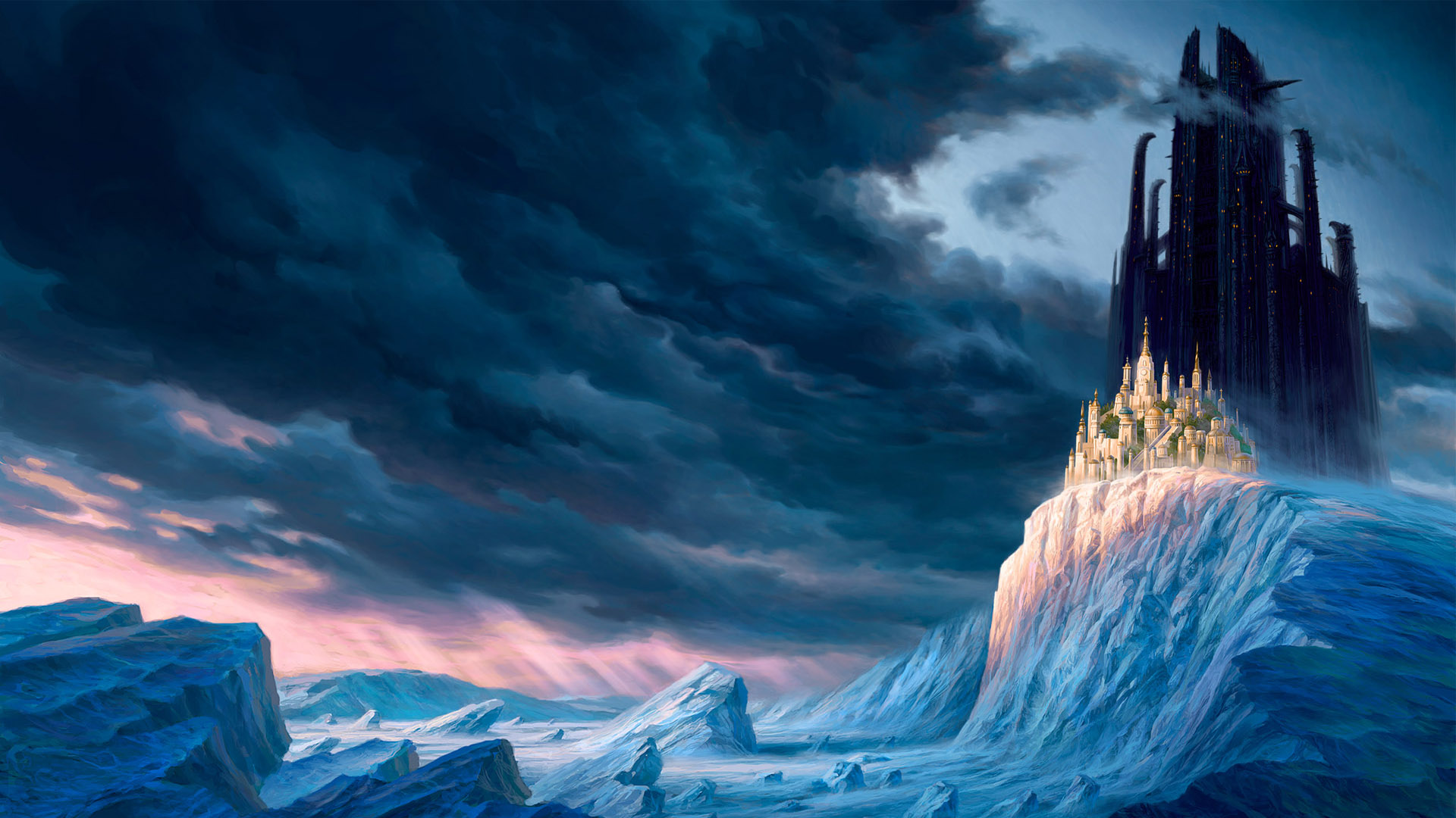 Fantasy Castles Full HD Wallpaper 1080p