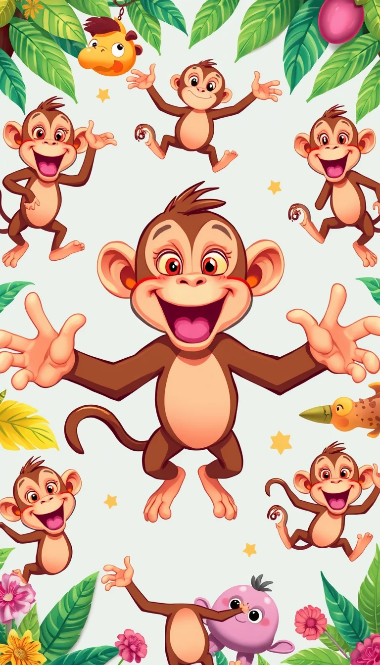 Funny Monkey Wallpaper