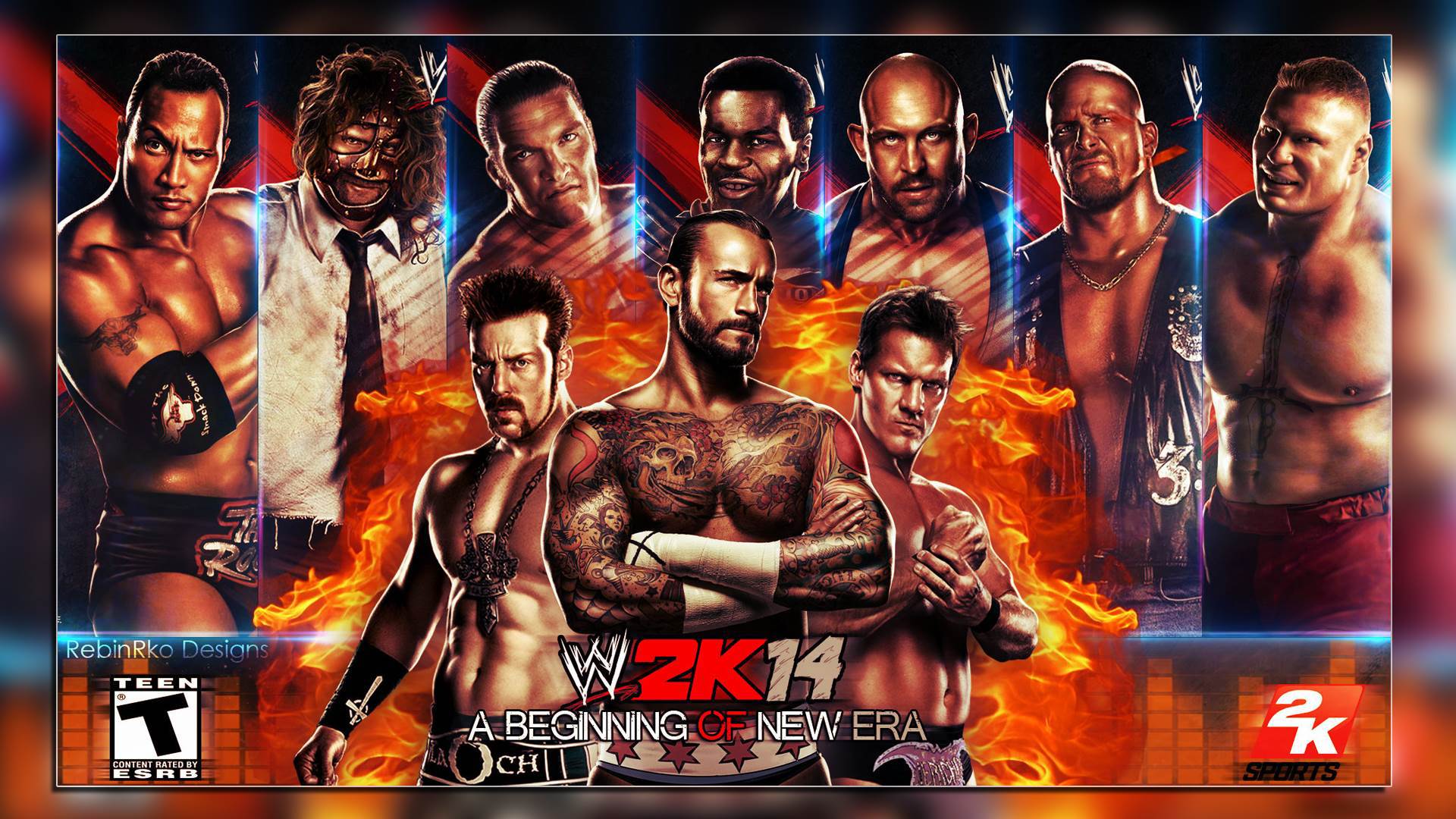 Wwe 2k14 The Fighters On Ps4 Ing Soon Wallpaper And