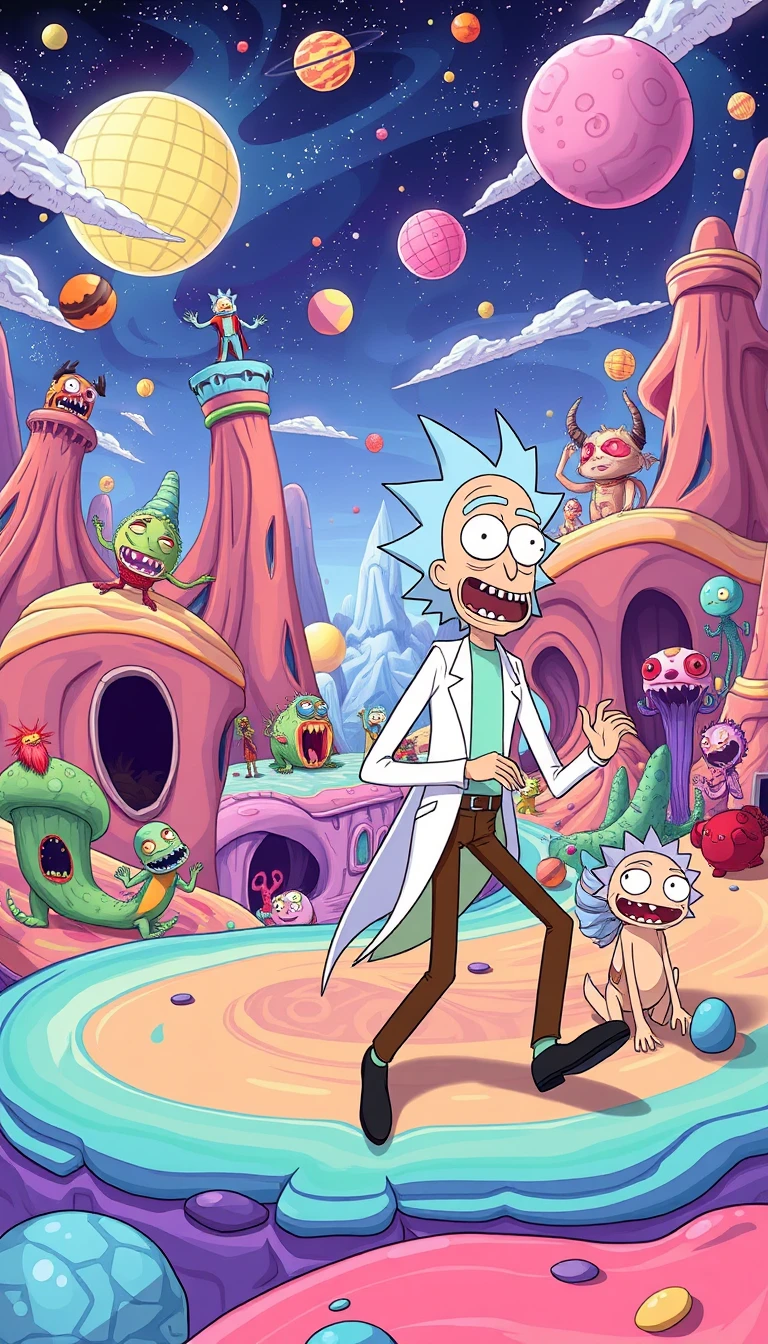 🔥 Download Rick And Morty Wallpaper by @owashington95 | Rick And Morty ...