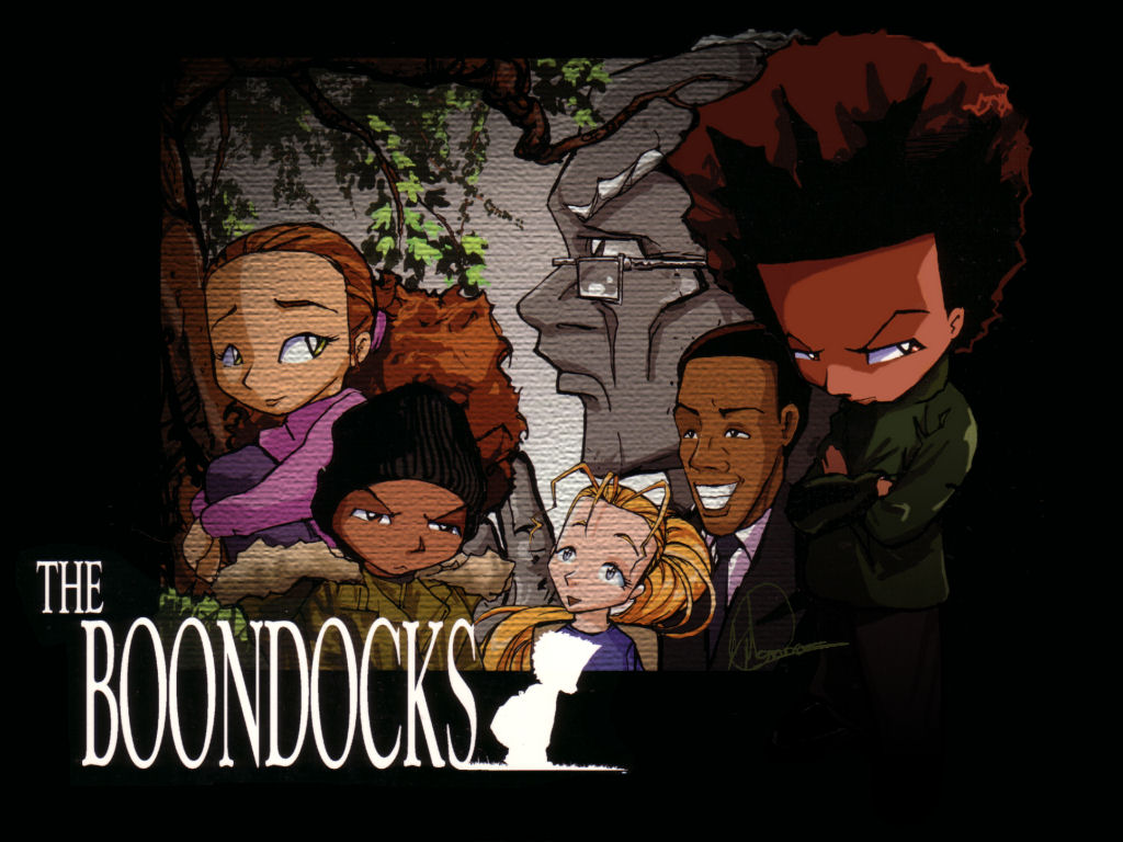 The Main Characters From Boondocks Ic Strip