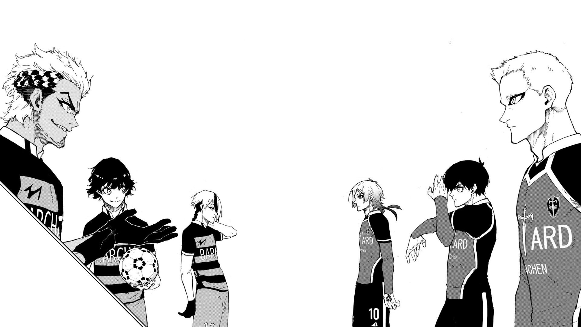 Bachira Meguru Michael Kaiser Lavinho Noel Noa Isagi Yoichi Wallpaper