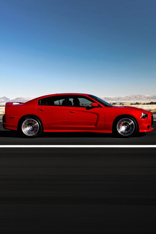 Dodge Charger Srt8 auto background for your iPhone download free