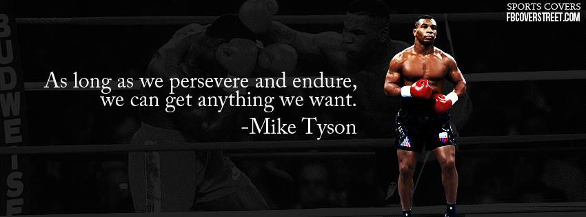 Mike Tyson Evander Holyfield Ear Bite Persevere And Endure