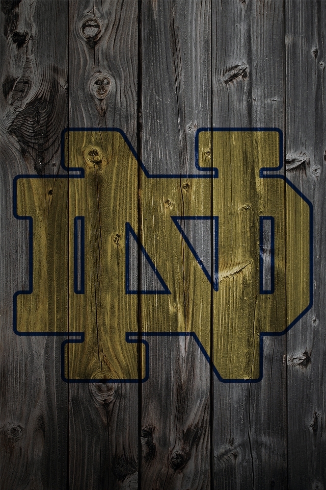 Notre Dame Fighting Irish HD Wallpaper For iPhone 4s