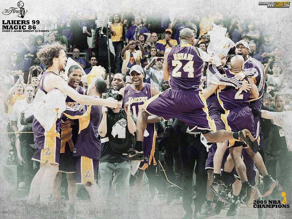 Lakers Nba Champions Wallpaper Los Angeles