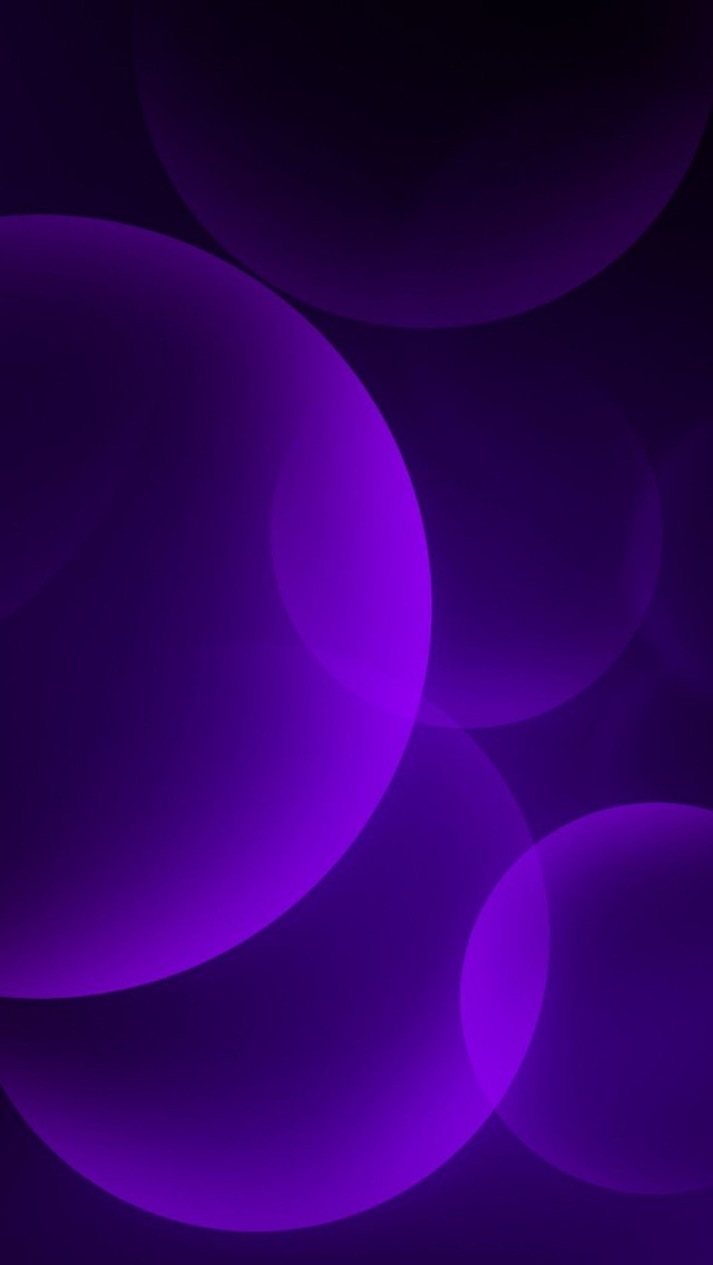 Purple Circle Background iPhone Wallpaper And