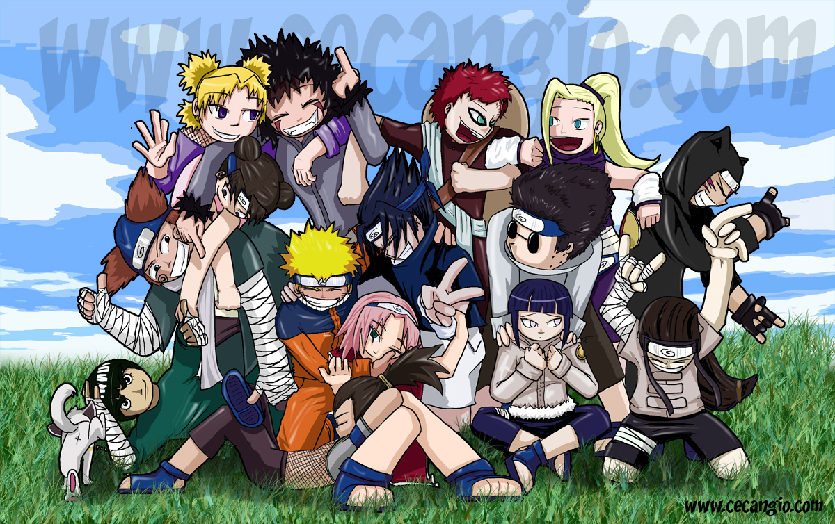 Naruto Wallpaper All Characters High Definition Widescreen