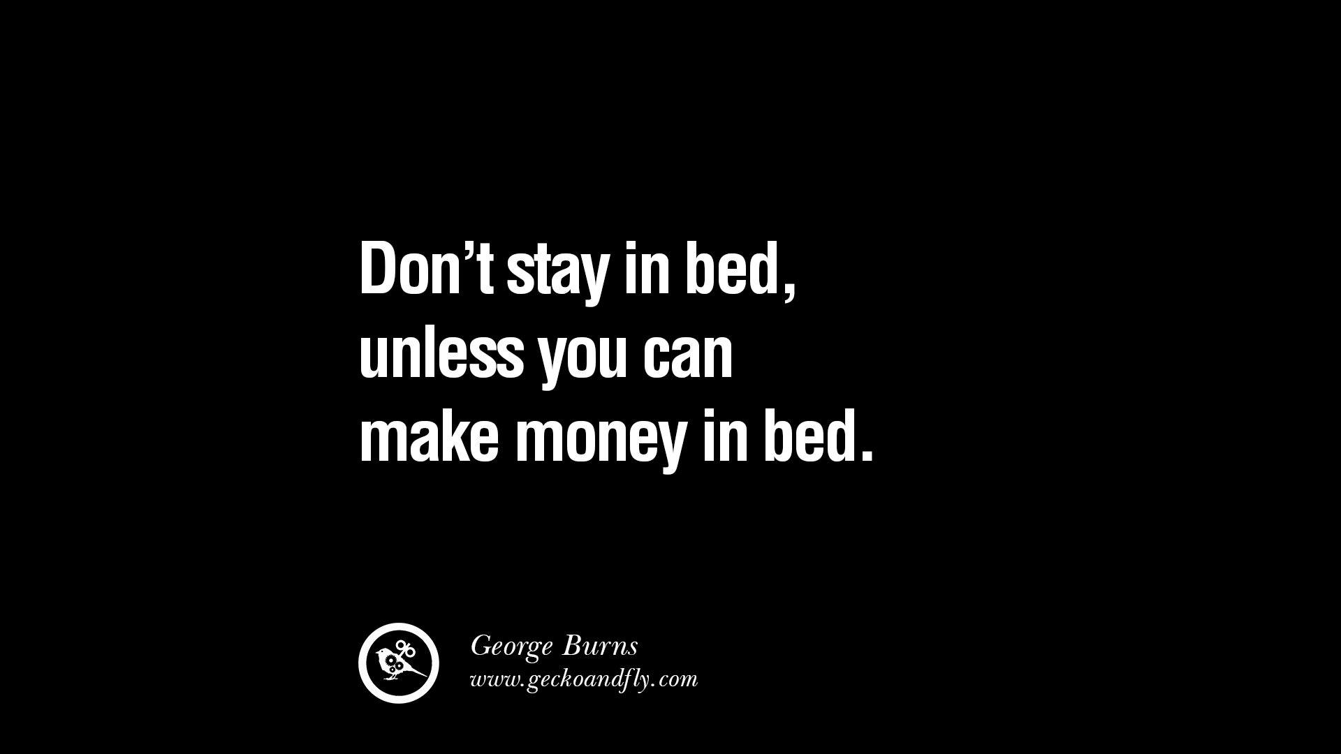 Famous Get Money Wallpaper You can make money in bed